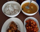 Foto langkah ke 6 dari resep Sayur Labusiam / Sayur Ketupat.