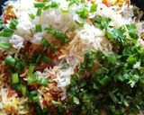 A picture of step 4 of Pavbhaji Masala Tawa Pulao.