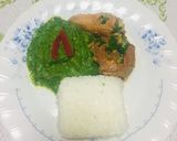 Foto del paso 3 de la receta: Gallina a la olla con puré Duquesa con espinaca!