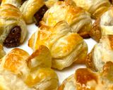 A picture of step 10 of Petite Chocolate & Peanut Butter Croissants.