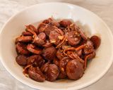 Foto langkah ke 5 dari resep Easy Cooking: Sausage Biefstuk (Bistik Sosis).