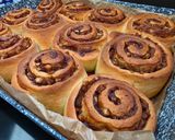 Fahéjas-almás csiga recept fázis 19 fotója