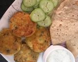 A picture of step 4 of Veg kabab😋😋😋.