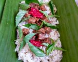 Foto langkah ke 4 dari resep Nasi Bakar Sederhana.