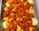 A picture of step 2 of One pot dinner.