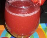 A picture of step 3 of Strawberry Juice 🍓.