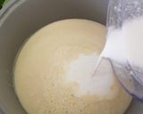 Hình bước làm 2 của món Sữa đậu xanh, hạt macca