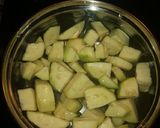 Foto del paso 1 de la receta: Spaggettis carbonara de aguacate y calabacín