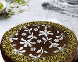 A picture of step 6 of Pistachio Caprese Cake.