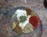 A picture of step 2 of Tandoori paneer tikka grilled tortilla wrap.