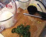 A picture of step 5 of Lemon Spaghetti with Shrimp.