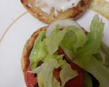 A picture of step 6 of Classic homemade beetroot burger recipe.
