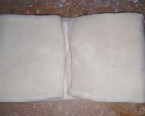 A picture of step 11 of Puff pastry dough.