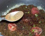 A picture of step 15 of Keema Masoor Biryiani.