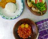 Cara Membuat Nasi Lalap Sambal Kuminting 3