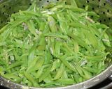 Foto del paso 1 de la receta: Ensalada de porotos verdes con choclo