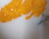 A picture of step 2 of Mango kheer.