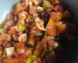 A picture of step 3 of Timator ki bhune wi chutney.