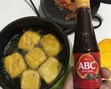 Foto langkah ke 1 dari resep Tahu Penyet Sambal Kecap.