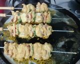A picture of step 4 of Paneer Tikka.