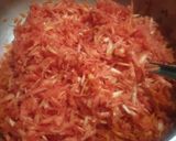 A picture of step 3 of Gajar ka halwa.