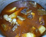 A picture of step 11 of Aloo Gosht.