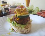 A picture of step 9 of Beef Burger.