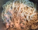 Foto del paso 7 de la receta: Espaguetis con salmón fresco y alcaparras