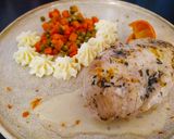 Foto del paso 5 de la receta: Pechuga al limón mandarina con salsa de vino blanco