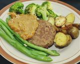 Foto langkah ke 8 dari resep Hamburg Steak (Daging Giling).