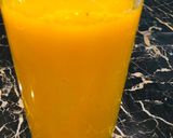 A picture of step 3 of Turmeric orange juice.