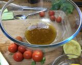 A picture of step 3 of Tabbouleh Salad.