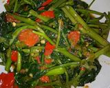 Foto langkah ke 9 dari resep Tumis kangkung sambel terasi pedasss.
