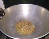 A picture of step 2 of DahiAloo.