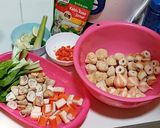 Foto langkah ke 1 dari resep Steamboat Ala Rumahan.