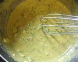 A picture of step 1 of Mint Leftover Roti Chila.