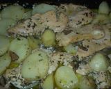 Foto del paso 9 de la receta: Pechuga con papas a la crema