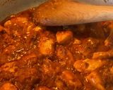 A picture of step 3 of Butter Chicken.