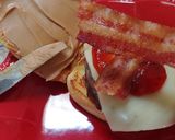 A picture of step 10 of Thai Peanut Butter Bacon Cheeseburgers.