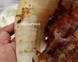 Foto langkah ke 1 dari resep Sambal Keringan Kulit Singkong-Teri-Kacang Renyah dan Yummy.