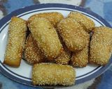 Foto langkah ke 5 dari resep Roti goreng wijen.