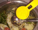 A picture of step 2 of Veggies khichdi.