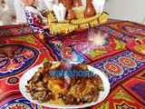 فراخ محشية في الفرن
