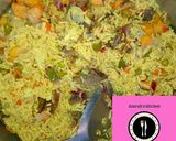 A picture of step 9 of Fried rice.