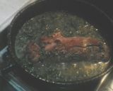 Foto del paso 7 de la receta: Solomillo de Cerdo con Espinacas braseadas en Vino y Mostaza