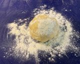 A picture of step 5 of Shortcrust Pastry with Maple Butter and Manzana Liqueur.