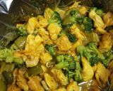 A picture of step 5 of Slow Cooker Orange Chicken.