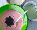 Foto langkah ke 5 dari resep Bolu Kukus Mekar Semangka.