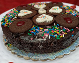 ओरियो बिस्कुट केक (Oreo Biscuit cake recipe in Hindi) रेसिपी चरण 5 फोटो