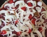 Fűszeres pizzatészta teljes kiőrlésű lisztből recept fázis 6 fotója